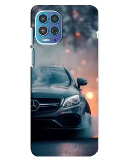 Чехол для Motorola MOTO G100 с картинкой «Mercedes — ночной город» Чехол для Motorola MOTO G100 с картинкой «Mercedes — ночной город»