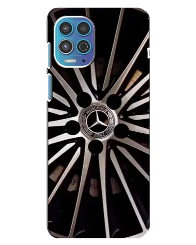 Чехол для Motorola MOTO G100 с картинкой «Диск Mercedes»