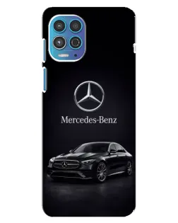 Чехол для Motorola MOTO G100 с картинкой «Mercedes — решетка радиатора»