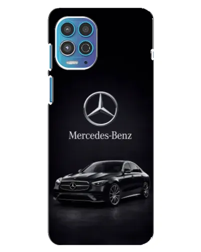 Чехол для Motorola MOTO G100 с картинкой «Mercedes — решетка радиатора»