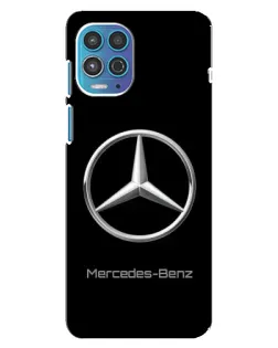 Чехол для Motorola MOTO G100 с картинкой «Mercedes Silver Logo»