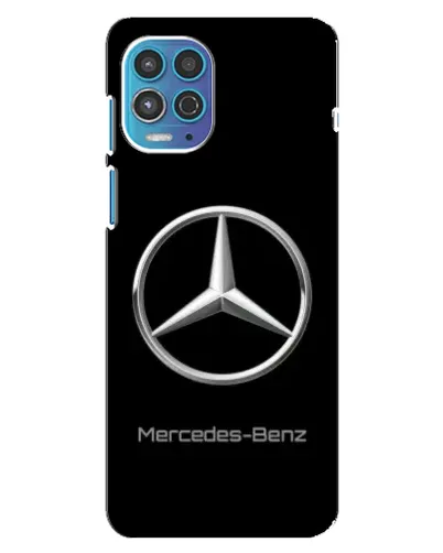 Чехол для Motorola MOTO G100 с картинкой «Mercedes Silver Logo»