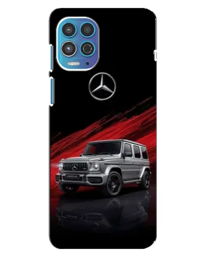 Чехол для Motorola MOTO G100 с картинкой «Mercedes G-Class красный»