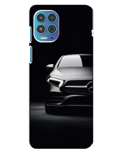 Чехол для Motorola MOTO G100 с картинкой «Свет фар Mercedes»