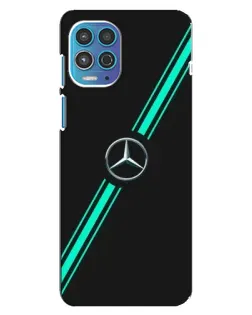 Чохол для Motorola MOTO G100 з картинкою «Спортивні лінії Mercedes»