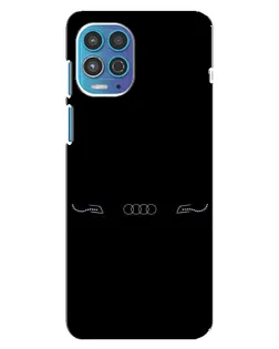 Чехол для Motorola MOTO G100 с картинкой «Audi — световой подпись» Чехол для Motorola MOTO G100 с картинкой «Audi — световой подпись»
