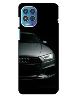 Чехол для Motorola MOTO G100 с картинкой «Audi — детализация кузова» Чехол для Motorola MOTO G100 с картинкой «Audi — детализация кузова»