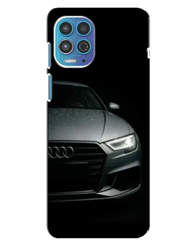 Чехол для Motorola MOTO G100 с картинкой «Audi — детализация кузова»