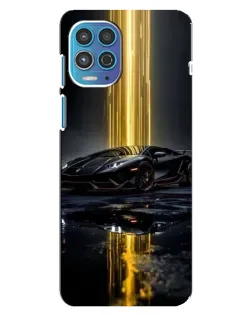Чехол для Motorola MOTO G100 с картинкой «Ночной Lamborghini драйв» Чехол для Motorola MOTO G100 с картинкой «Ночной Lamborghini драйв»