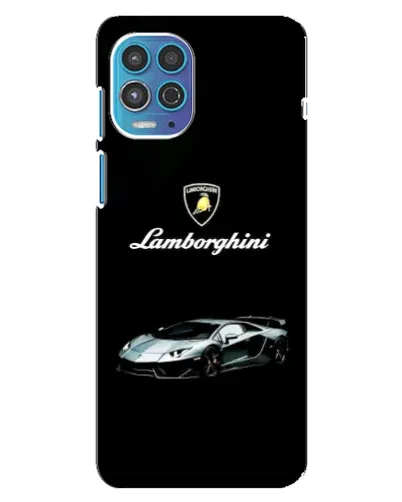 Чехол для Motorola MOTO G100 с картинкой «Логотип Lamborghini классика»