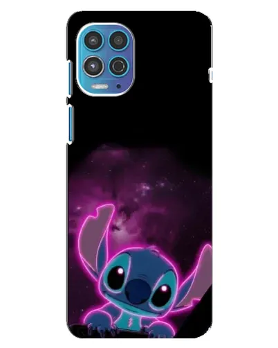 Чехол для Motorola MOTO G100 с картинкой «Неоновый Stitch»