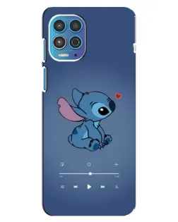 Чехол для Motorola MOTO G100 с картинкой «Музыкальный Stitch»