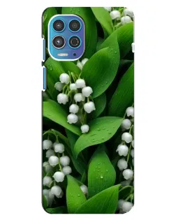 Чехол для Motorola MOTO G100 с картинкой «Ландыши в зелени» Чехол для Motorola MOTO G100 с картинкой «Ландыши в зелени»