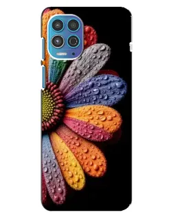 Чехол для Motorola MOTO G100 с картинкой «Радужный цветок» Чехол для Motorola MOTO G100 с картинкой «Радужный цветок»