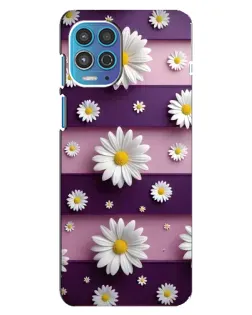 Чехол для Motorola MOTO G100 с картинкой «Ромашки на фиолетовом» Чехол для Motorola MOTO G100 с картинкой «Ромашки на фиолетовом»