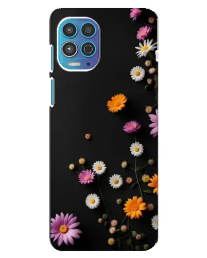 Чехол для Motorola MOTO G100 с картинкой «Цветочная композиция»