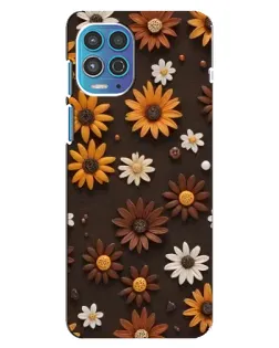 Чехол для Motorola MOTO G100 с картинкой «Узор из маленьких подсолнухов» Чехол для Motorola MOTO G100 с картинкой «Узор из маленьких подсолнухов»