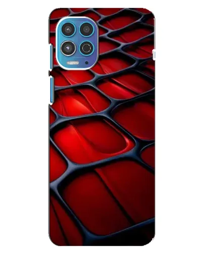 Чехол для Motorola MOTO G100 с картинкой «Красная глянцевая сетка» Чехол для Motorola MOTO G100 с картинкой «Красная глянцевая сетка»
