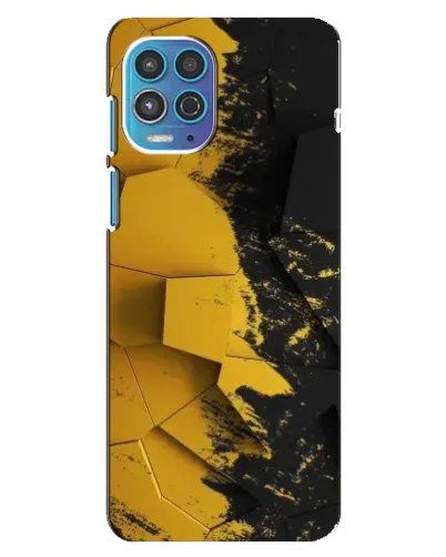Чехол для Motorola MOTO G100 с картинкой «Золотые осколки геометрии» Чехол для Motorola MOTO G100 с картинкой «Золотые осколки геометрии»