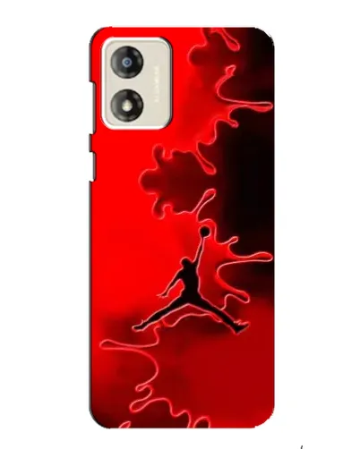 Чехол для Motorola MOTO G13 с картинкой «Jordan Red Smoke» Чехол для Motorola MOTO G13 с картинкой «Jordan Red Smoke»