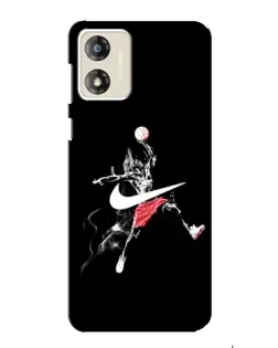 Чехол для Motorola MOTO G13 с картинкой «Jordan Jumpman»