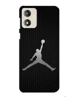 Чехол для Motorola MOTO G13 с картинкой «Jordan Dark Carbon»