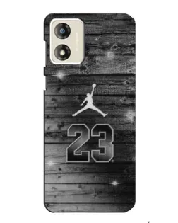Чехол для Motorola MOTO G13 с картинкой «Jordan Carbon 23»