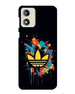 Чехол для Motorola MOTO G13 с картинкой «Adidas Splash»