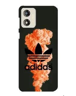 Чехол для Motorola MOTO G13 с картинкой «Adidas Classic White»