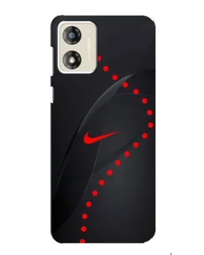 Чехол для Motorola MOTO G13 с картинкой «Абстрактный дизайн Nike»