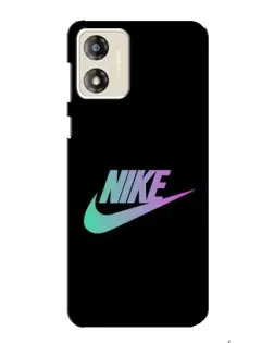 Чехол для Motorola MOTO G13 с картинкой «Nike — городская ночь»