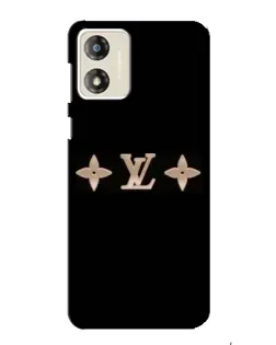 Чехол для Motorola MOTO G13 с картинкой «Louis Vuitton — минимализм»