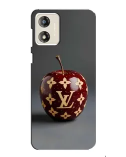 Чехол для Motorola MOTO G13 с картинкой «Красное яблоко LV»
