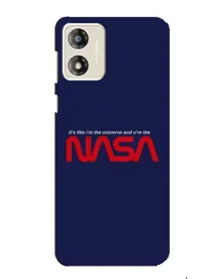Чехол для Motorola MOTO G13 с картинкой «NASA — глубокий космос»