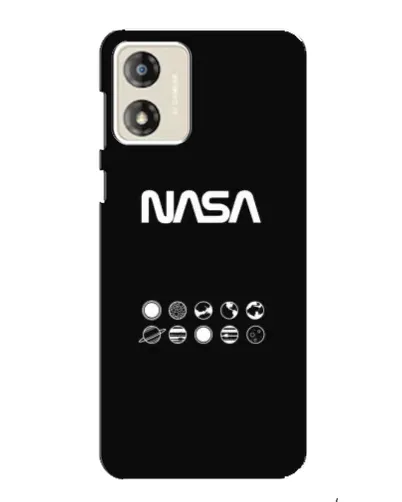 Чехол для Motorola MOTO G13 с картинкой «NASA — технический принт» Чехол для Motorola MOTO G13 с картинкой «NASA — технический принт»