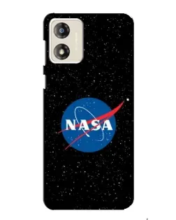 Чехол для Motorola MOTO G13 с картинкой «NASA — звездное небо»