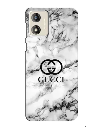 Чехол для Motorola MOTO G13 с картинкой «Gucci — мраморный шик»