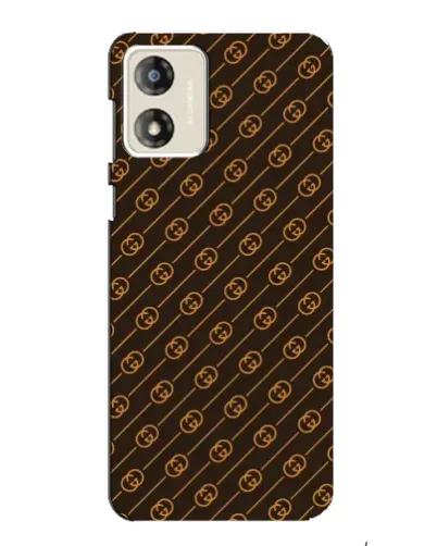 Чехол для Motorola MOTO G13 с картинкой «Gucci — золотые диагонали»