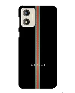 Чохол для Motorola MOTO G13 з картинкою «Gucci — строга лінія»
