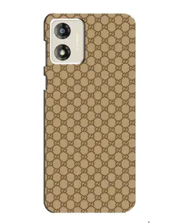 Чохол для Motorola MOTO G13 з картинкою «Gucci — класичний беж»