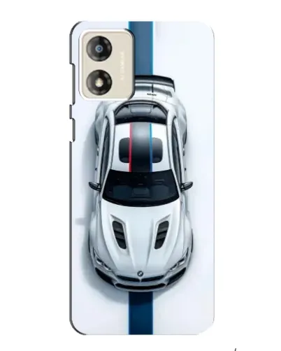 Чехол для Motorola MOTO G13 с картинкой «Вид сверху — BMW M»
