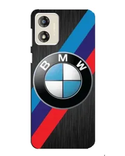 Чехол для Motorola MOTO G13 с картинкой «BMW M-stripes стиль»