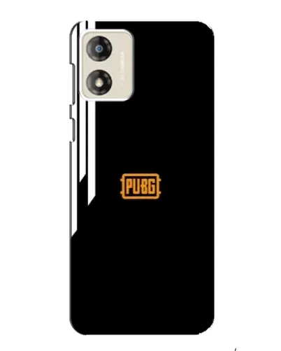 Чехол для Motorola MOTO G13 с картинкой «PUBG — вертикальные линии»