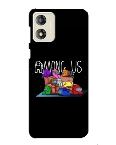 Чехол для Motorola MOTO G13 с картинкой «Логотип Among Us» Чехол для Motorola MOTO G13 с картинкой «Логотип Among Us»