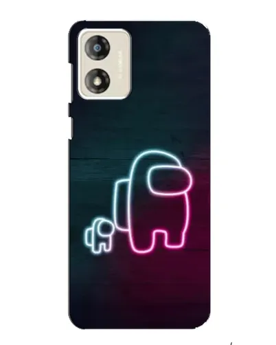 Чехол для Motorola MOTO G13 с картинкой «Among Us неон-арт» Чехол для Motorola MOTO G13 с картинкой «Among Us неон-арт»