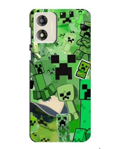 Чехол для Motorola MOTO G13 с картинкой «Криперы Minecraft» Чехол для Motorola MOTO G13 с картинкой «Криперы Minecraft»
