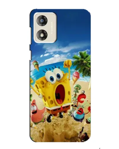 Чехол для Motorola MOTO G13 с картинкой «Развлечения на пляже»