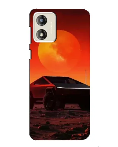 Чехол для Motorola MOTO G13 с картинкой «Cybertruck на Марсе» Чехол для Motorola MOTO G13 с картинкой «Cybertruck на Марсе»