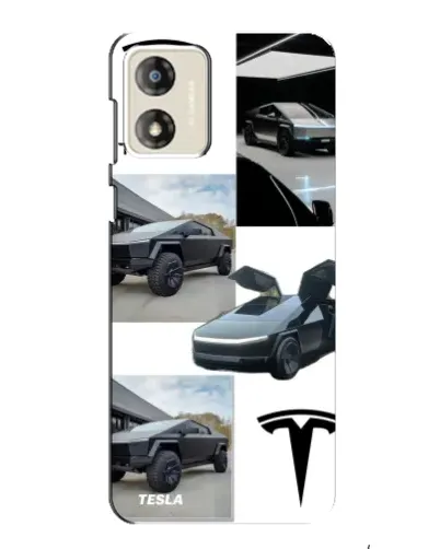 Чехол для Motorola MOTO G13 с картинкой «Коллаж Cybertruck Tesla» Чехол для Motorola MOTO G13 с картинкой «Коллаж Cybertruck Tesla»