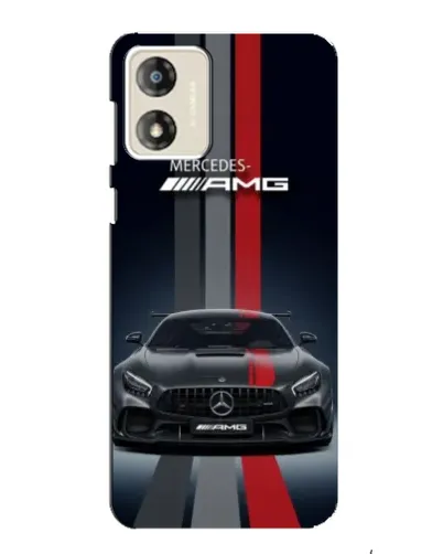 Чехол для Motorola MOTO G13 с картинкой «Mercedes — белый карбон»